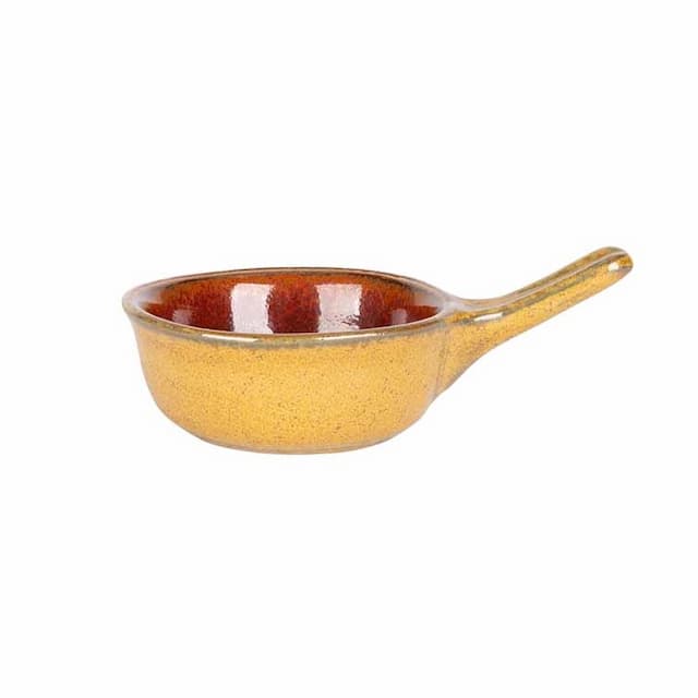 Соусник с ручкой 10,5x6,5 см h 3,7 см CosyTrendy Elements Mustard 5698003