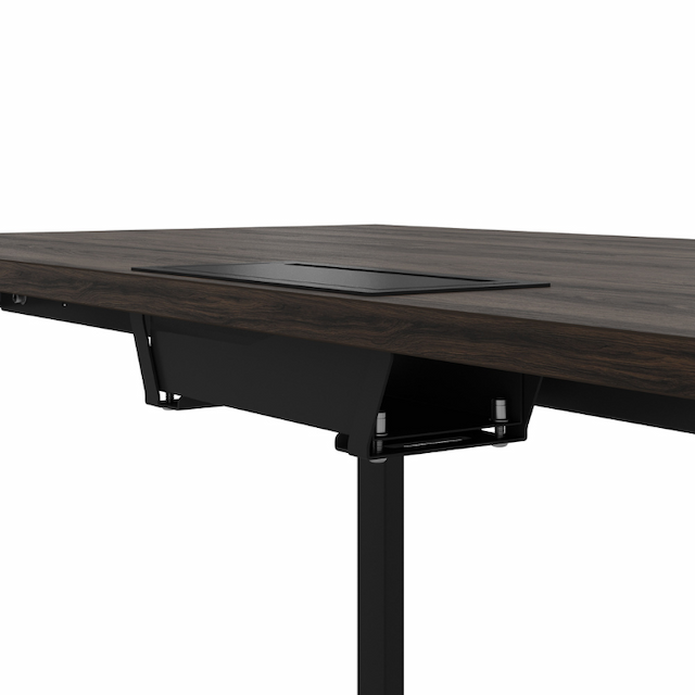 Лючок для проводов Kobor AК4-28 black