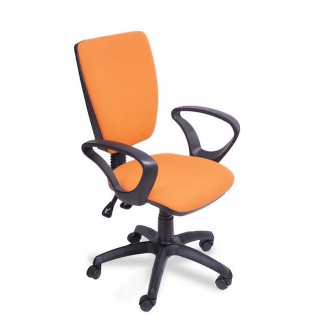 Кресло для персонала Мирэй НОТА new Чарли Люкс, ткань цветная серия В