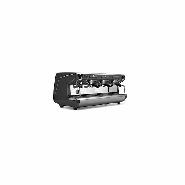 Кофемашина Nuova Simonelli Appia Life 3Gr S черная, высокие группы, экономайзер, полуавтомат