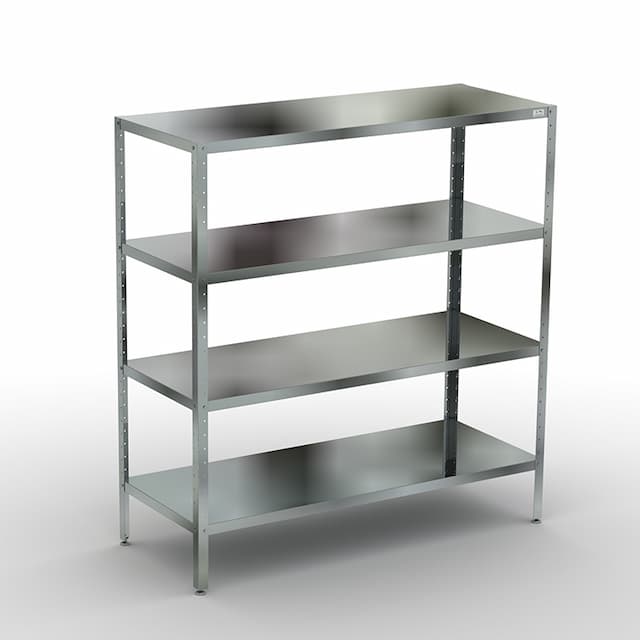 Стеллаж кухонный разборный КОБОР СК-90/60/430 (высота 1800)