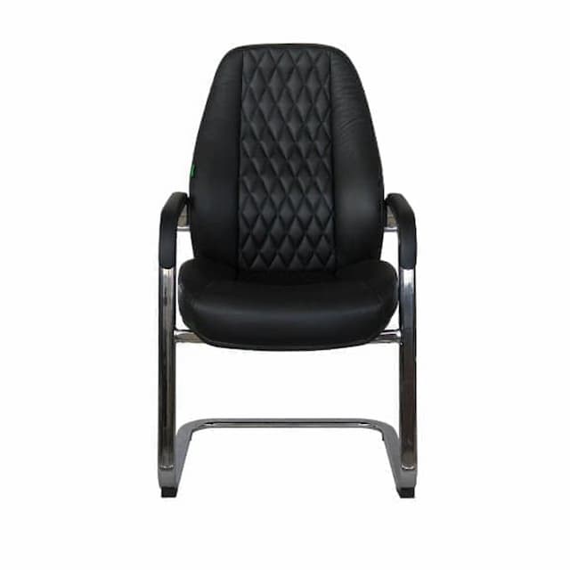 Кресло RV DESIGN Orso-SF F385 нат.кожа чёрный (А8)