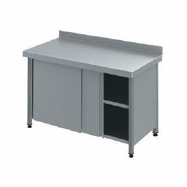 Стол закрытый с дверями купе пристенный Cryspi СРП Ш К 1000х600