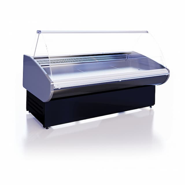 Витрина среднетемпературная Cryspi Magnum Eco 2500 Д с боковинами