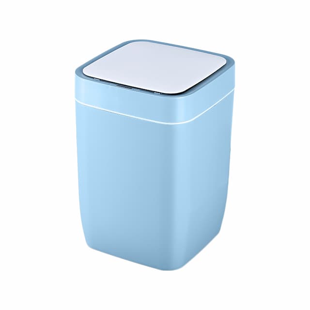 Ведро для мусора сенсорное, квадрат, Foodatlas JAH-6811, 8 л (синий)